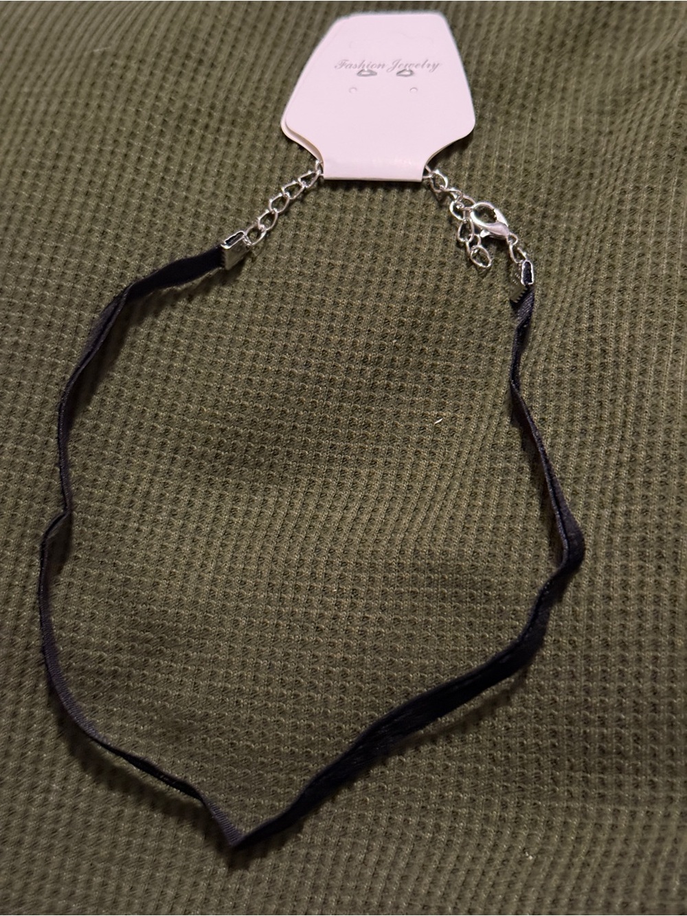 Black Velvet Choker Necklace